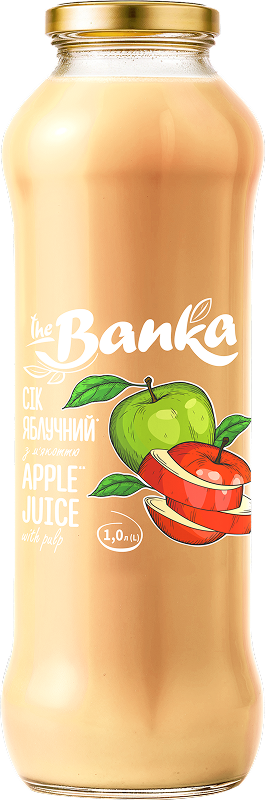 СІК ЯБЛУЧНИЙ ТМ "The Banka" 1л